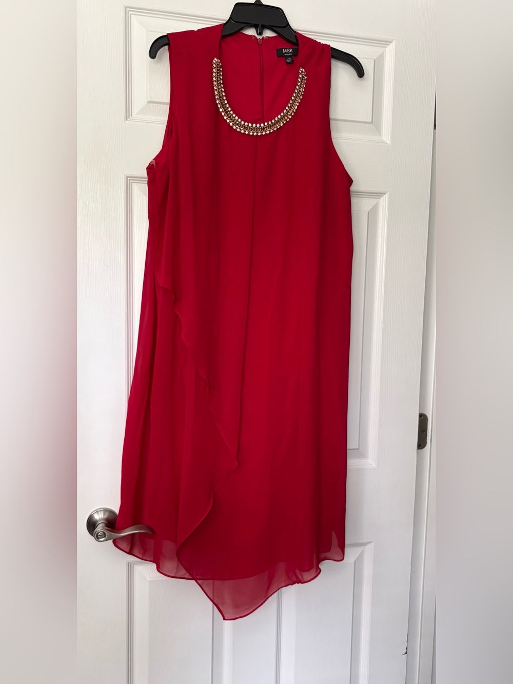 Red dress